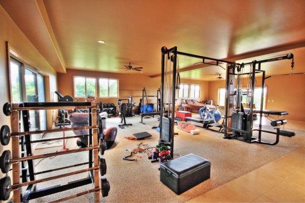 The Gym of Laird Hamilton's Maui Home
