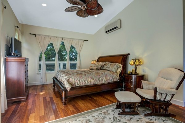 Upper level Master bedroom with private lanai