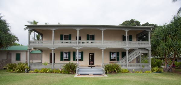 Hulihe‘e Palace built by High Chief "John Adams" Kuakini in 1838, Kailua, Kona.