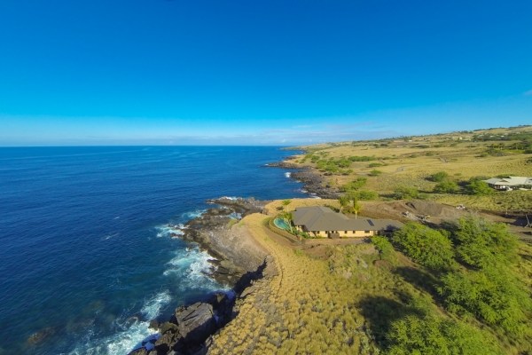 Kohala Waterfront oceanfront home for sale