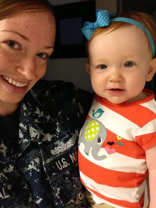 Niece and great-niece, US Navy