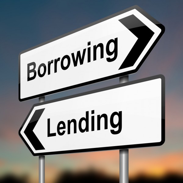 Lend or borrow.