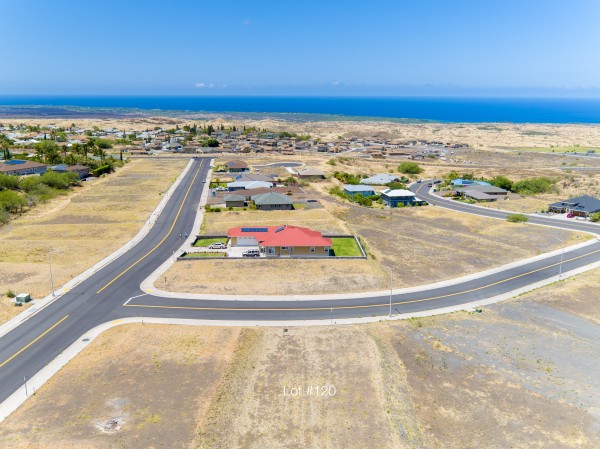Aerial of lot 120